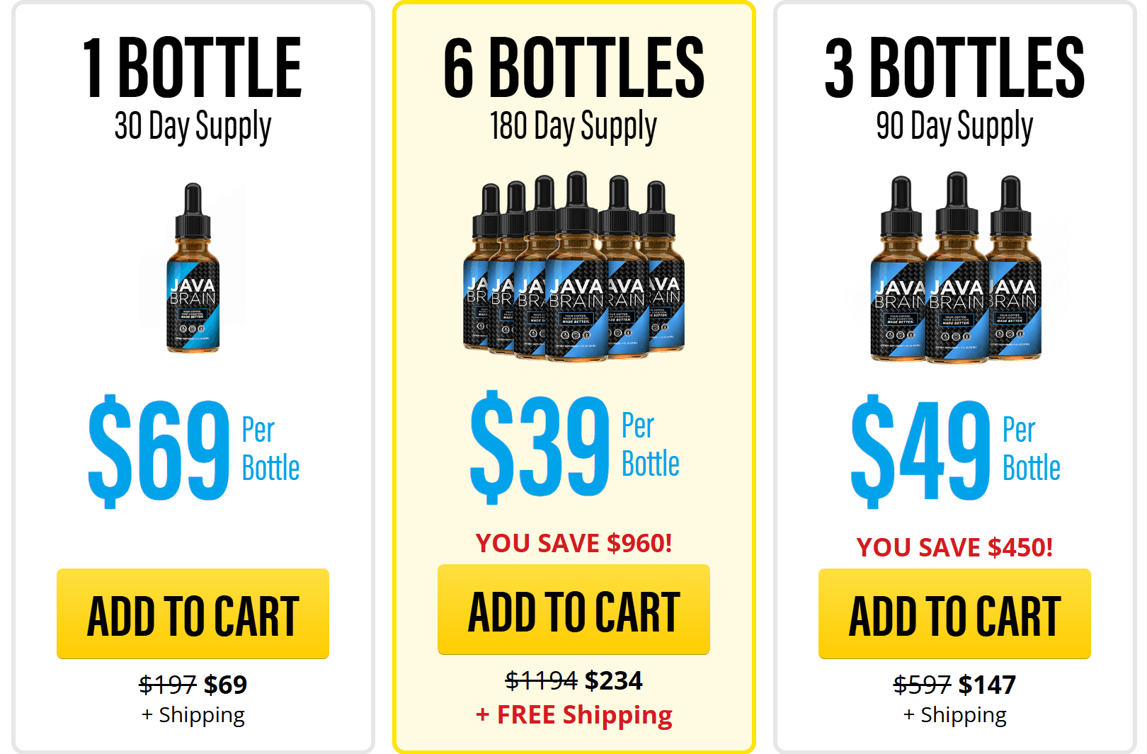 java brain order now